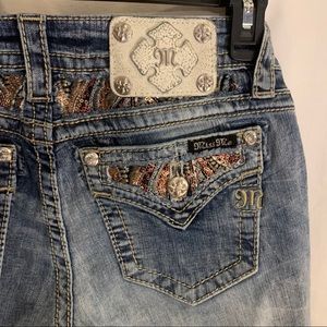 Miss me signature boot cut jeans size 27